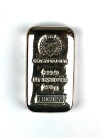 Germania Mint 8.05 oz .999 Fine Silver Ingot/ Bar