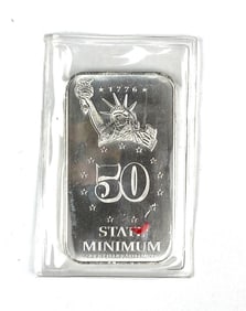 Federated Mint 50 State Minimum Florida 1/2 oz  .999 Fine Silver Ingot/ Bar