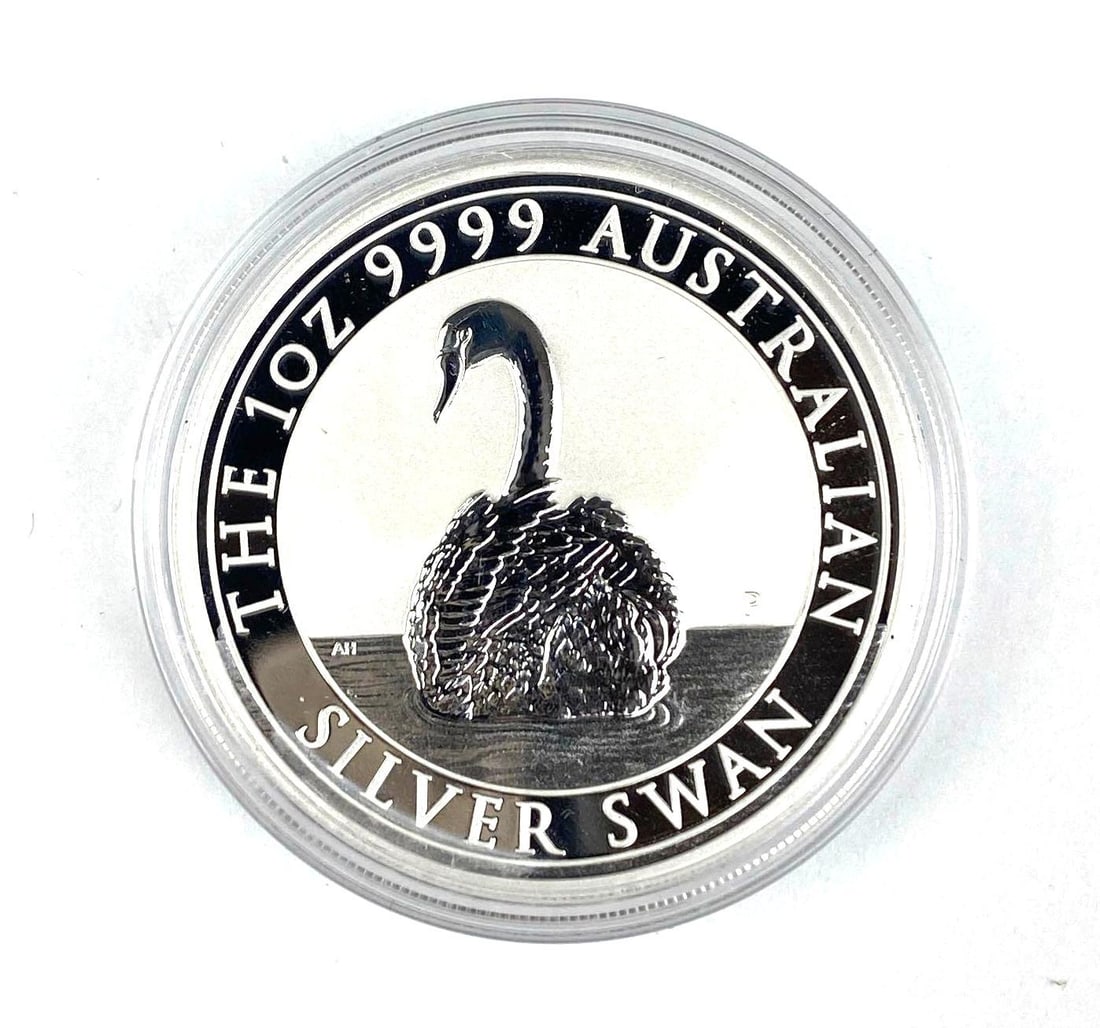 2023 Australia $1 Silver Swan 1 oz .999 Fine Silver Coin (1 of 2)