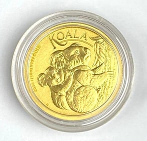 2023 Australia $15 Koala 1/10 oz .999 Gold Coin