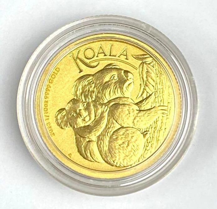 2023 Australia $15 Koala 1/10 oz .999 Gold Coin: 2023 Australia $15 Koala 1/10 oz .999 Gold Coin