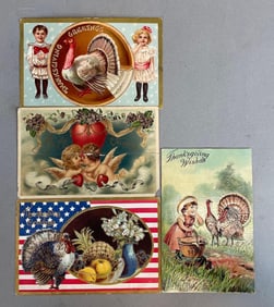 Postcards - 3 Thanksgiving