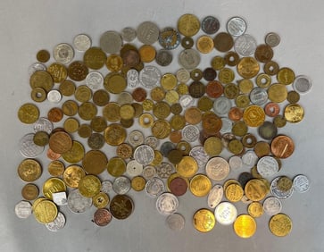 Group of Assorted Coin Tokens
