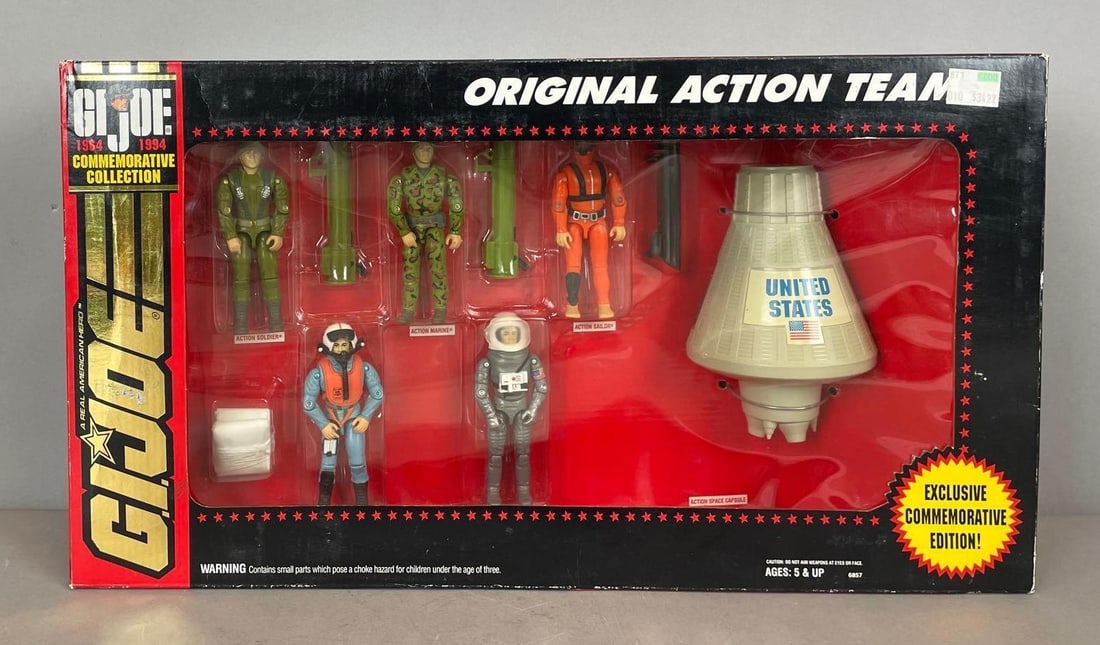 1994 Hasbro G.I. Joe Commemorative Collection Original Action Team Set (1 of 3)