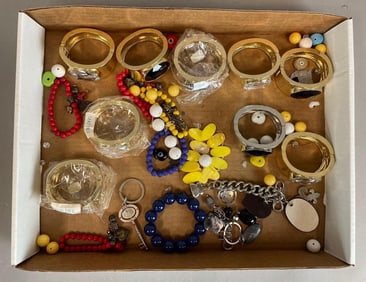 Group of Assorted Costume Bracelets