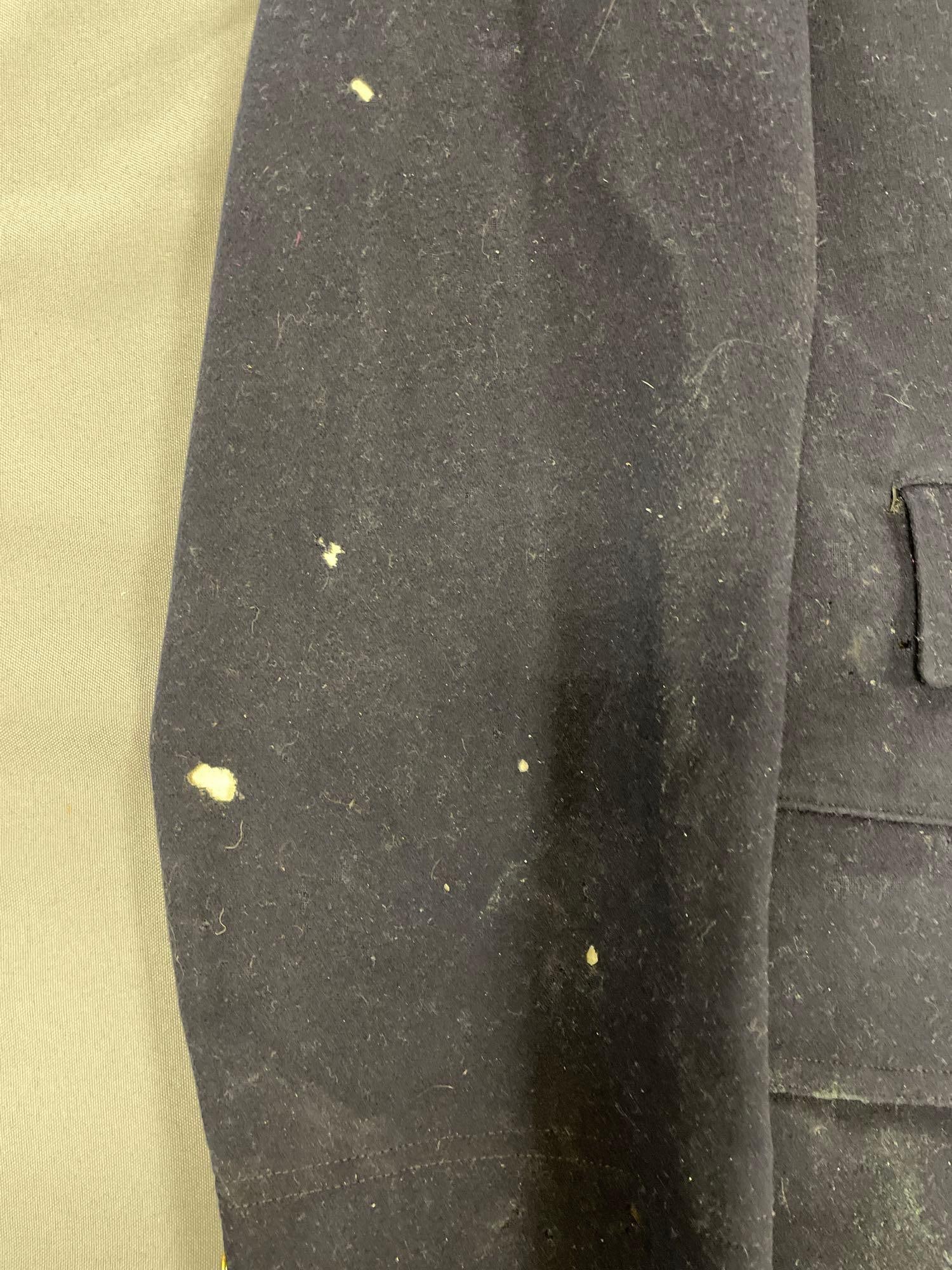 Antique G.A.R. Navy Wool Jacket - 2
