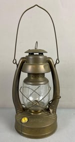 Vintage No. 2 Air Pilot Brass Kerosene Oil Lantern