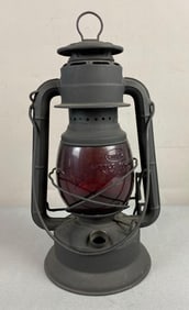 Vintage Little Wizard Kerosene Oil Lantern