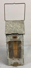 Vintage WW1 Stonebridge Folding Candle Lantern