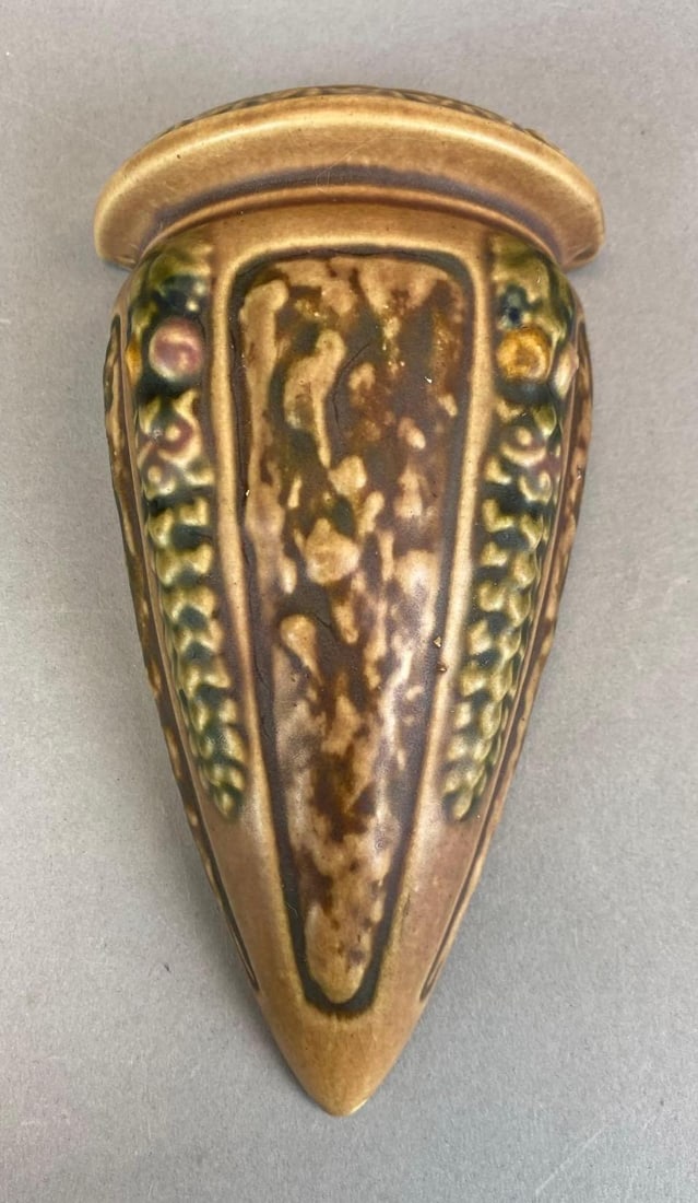 Antique Roseville Pottery Florentine 1 Wall Pocket (1 of 3)