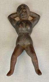 Antique Cast Iron Naughty Nellie Boot Jack