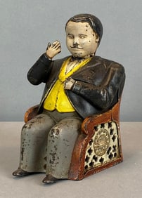 1873 Cast Iron Tammany Coin Bank