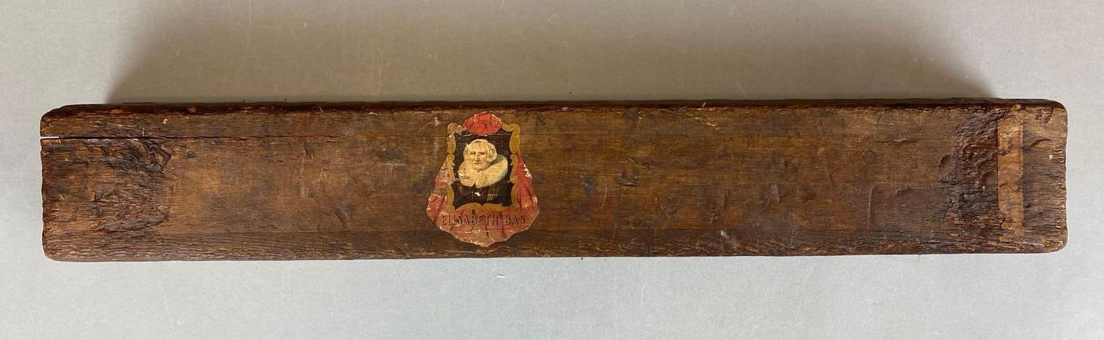 Antique Elizabeth Bas Wood Cigar Mold (1 of 4)