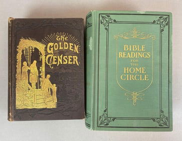 Group of 2 Antique Hardcover Books