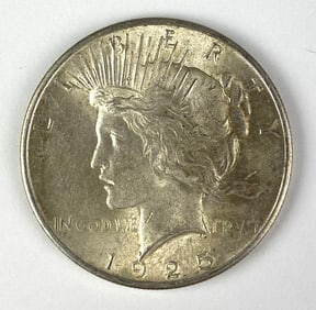 1925 US Peace Silver Dollar