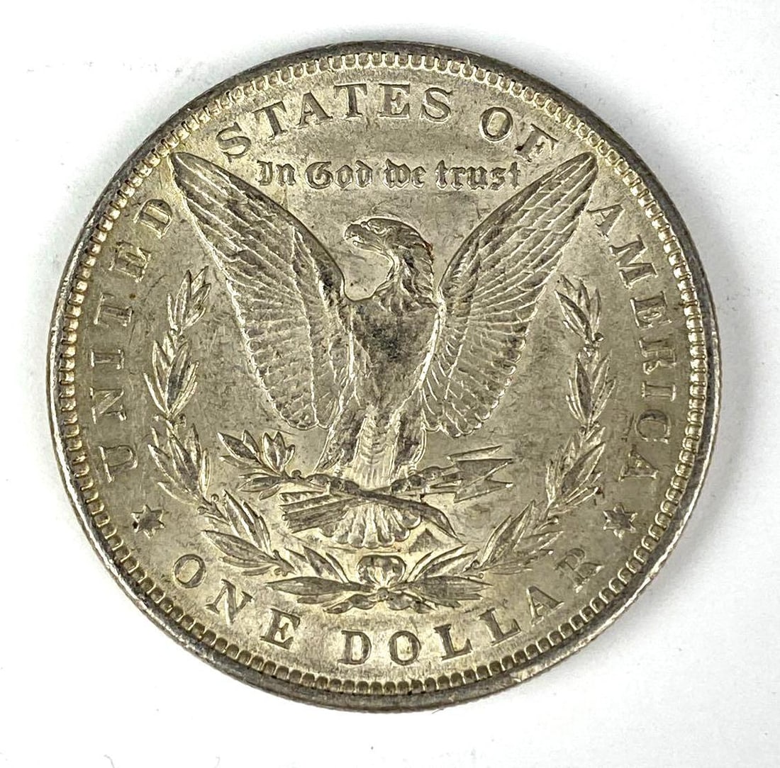 1884 US Morgan Silver Dollar - 2