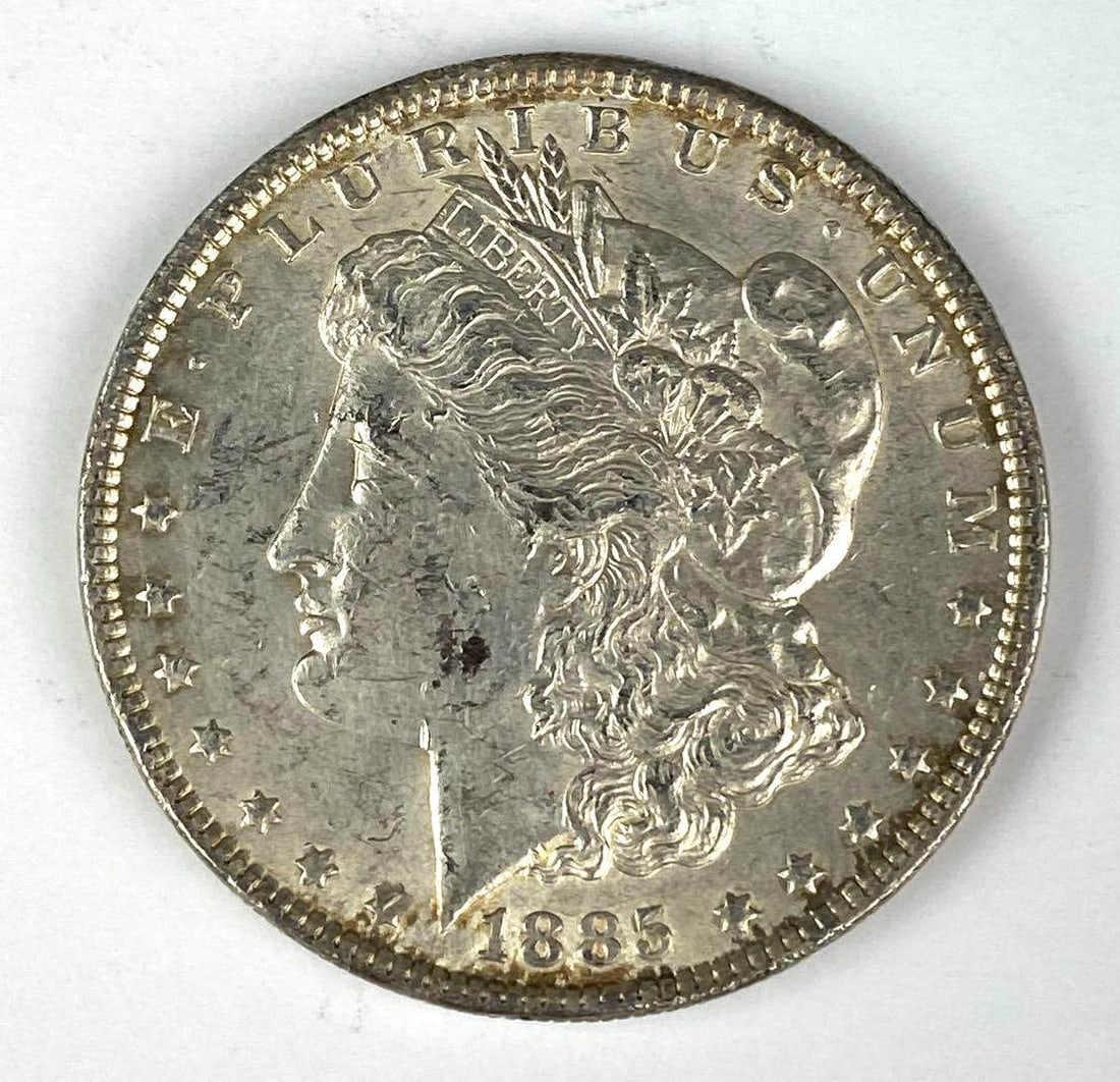 1885 US Morgan Silver Dollar: 1885 US Morgan Silver Dollar
