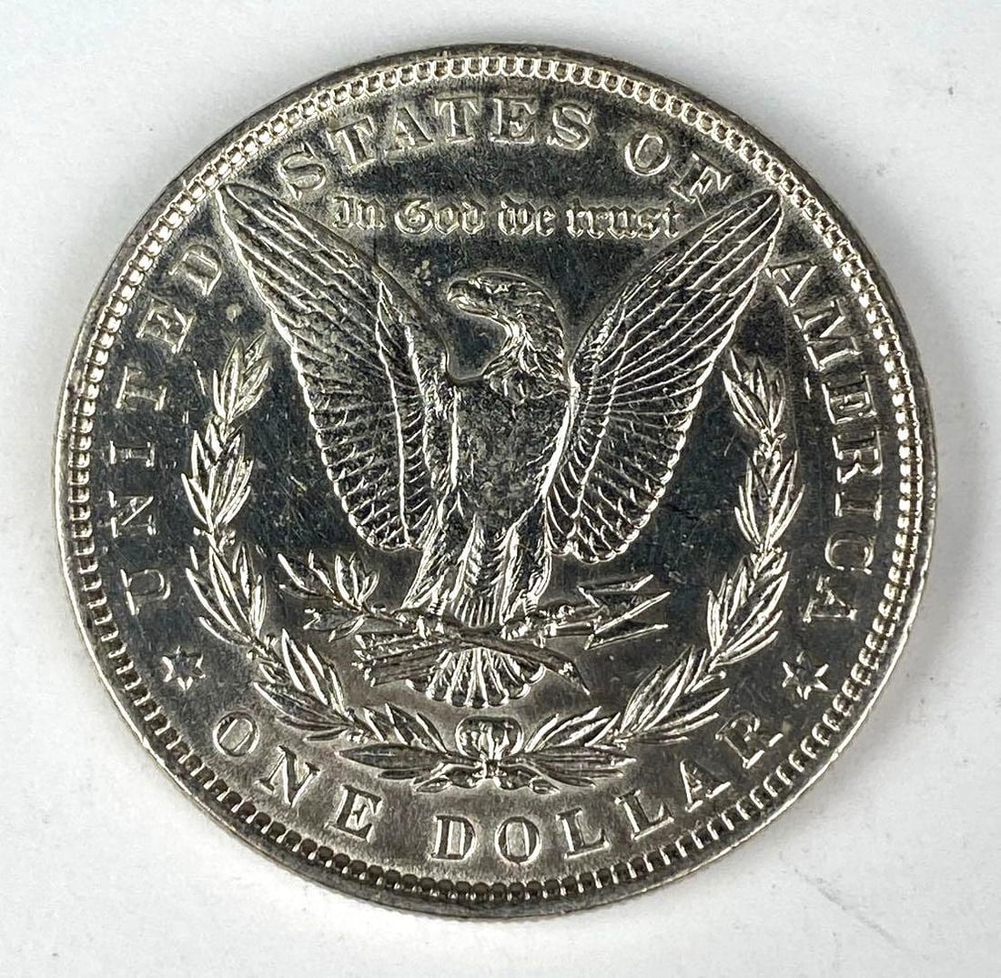 1887 US Morgan Silver Dollar - 2