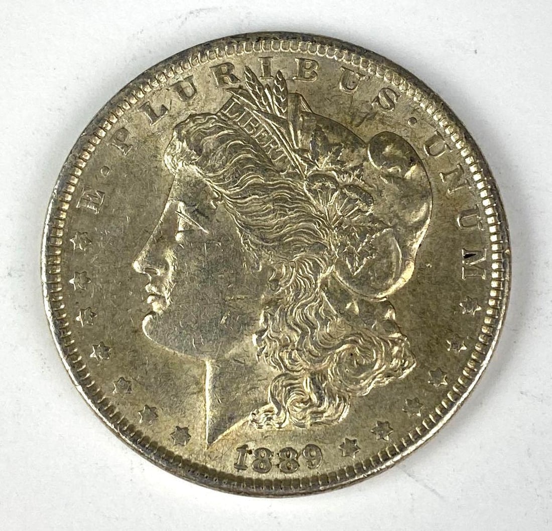 1889 US Morgan Silver Dollar: 1889 US Morgan Silver Dollar