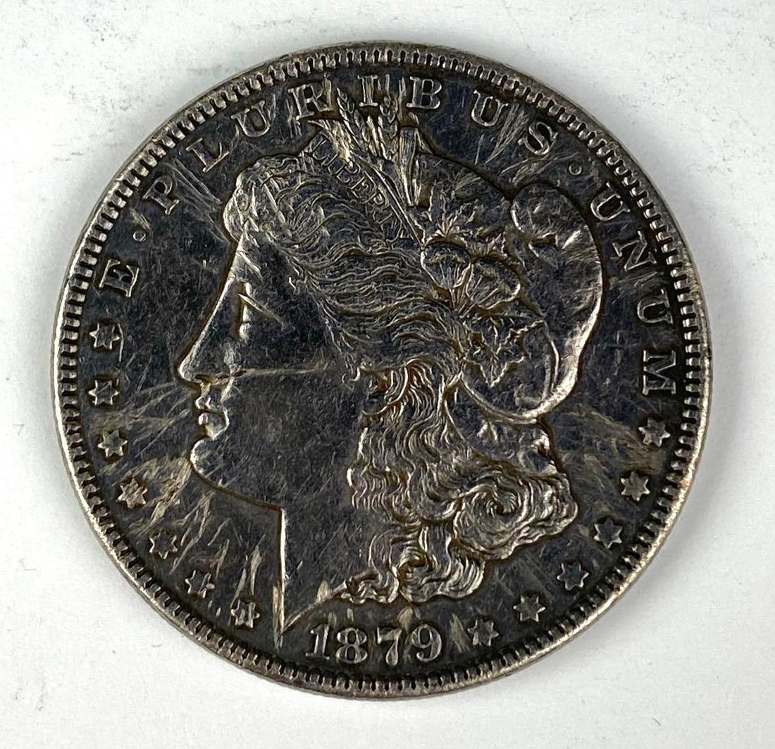 1879 US Morgan Silver Dollar: 1879 US Morgan Silver Dollar