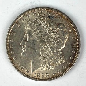 1898 US Morgan Silver Dollar