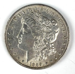 1889 US Morgan Silver Dollar