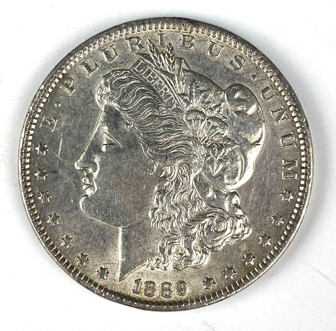 1889 US Morgan Silver Dollar: 1889 US Morgan Silver Dollar
