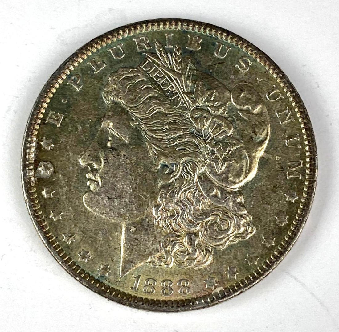 1888 US Morgan Silver Dollar: 1888 US Morgan Silver Dollar