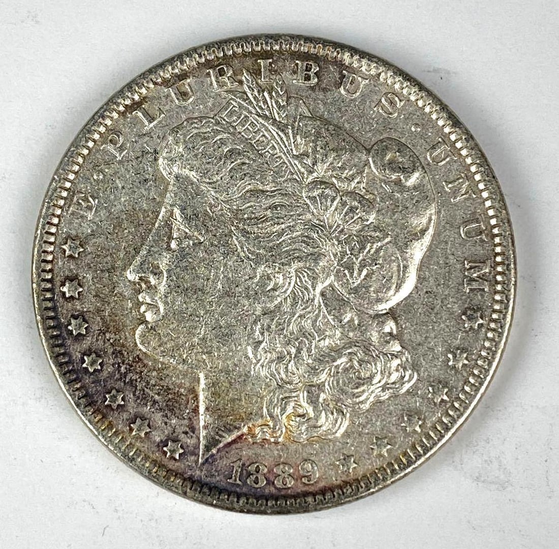 1889 US Morgan Silver Dollar: 1889 US Morgan Silver Dollar