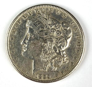 1889 US Morgan Silver Dollar