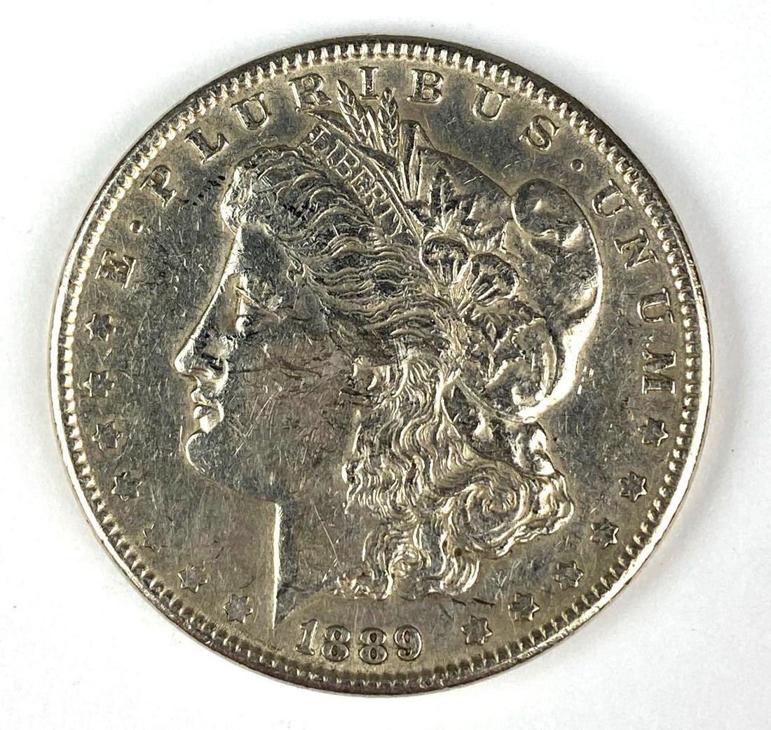 1889 US Morgan Silver Dollar: 1889 US Morgan Silver Dollar