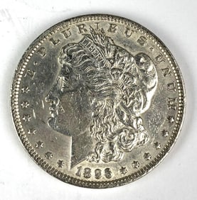 1896 US Morgan Silver Dollar