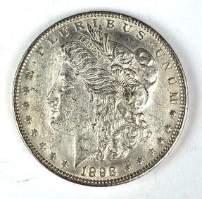 1898 US Morgan Silver Dollar