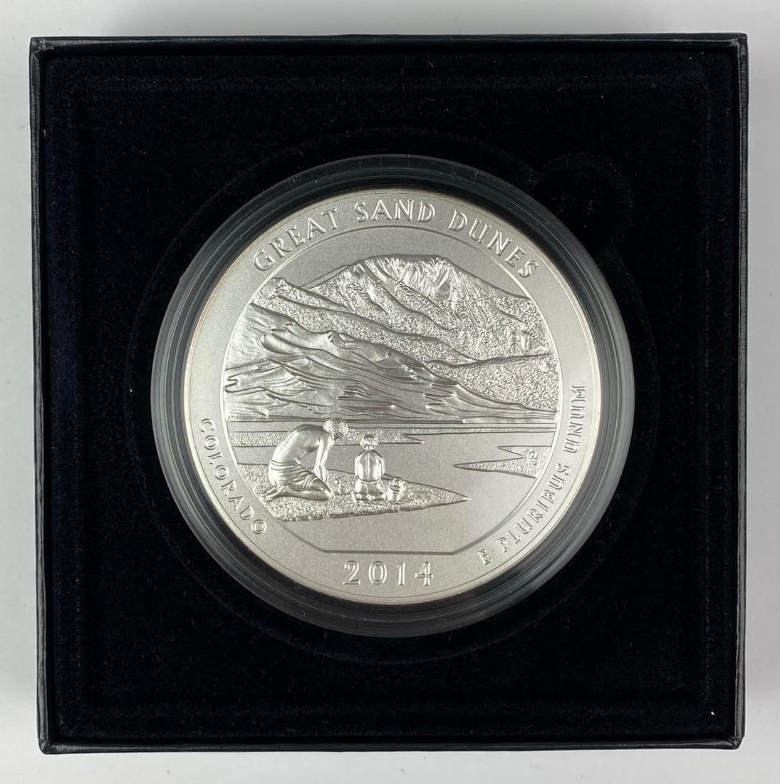 2014 US Mint ATB Everglades National Park Florida 5 oz .999 UNC Proof Coin: 2014 US Mint ATB Everglades National Park Florida 5 oz .999 UNC Proof Coin