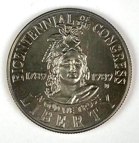 1989 US Congress Bicentennial Commemorative Half Dollar