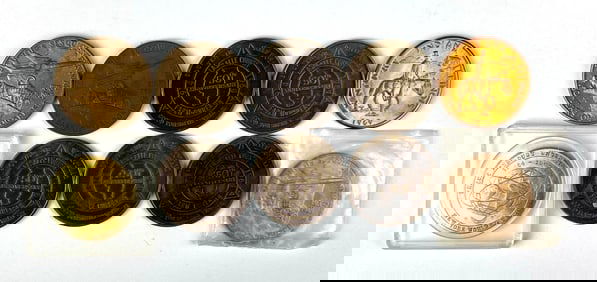 Group of 5 Ottawa, Il Farm Bureau Bronze Medals and more