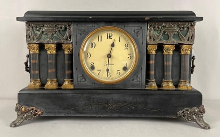 Antique Sessions Wind-Up Mantle Clock