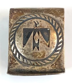Sterling Silver Native American Thunderbird Money Clip