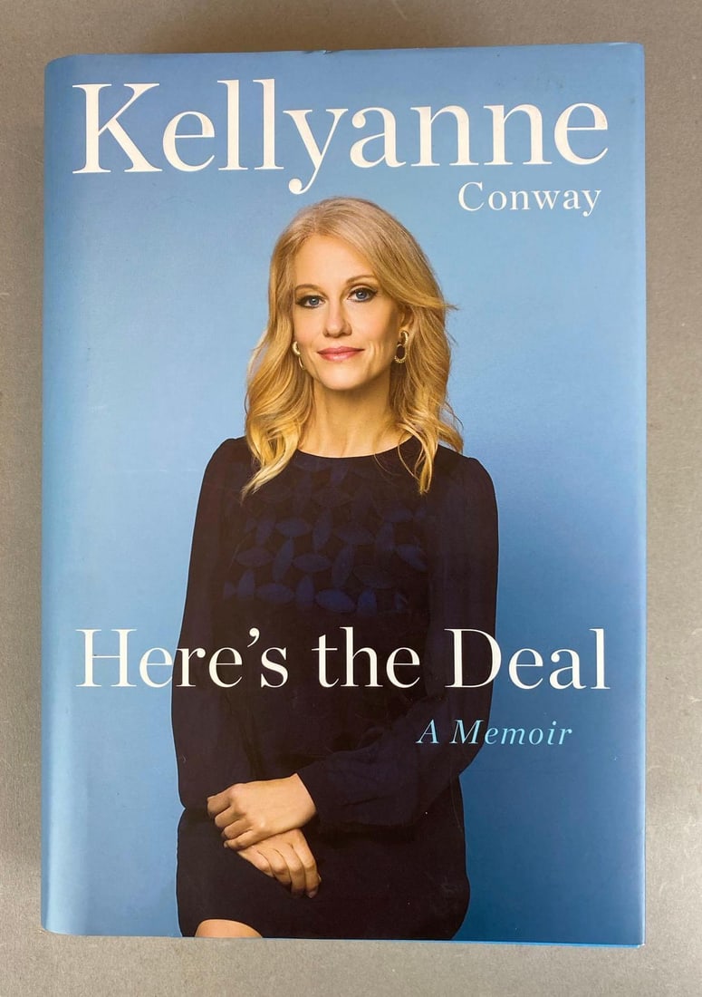 Signed Kellyanne Conway Here’s The Deal Hardcover Book (1 of 3)
