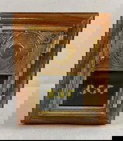 Vintage US Postal Bank Door Coin Box