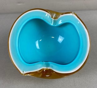 Vintage Murano Glass Bowl Ash Tray
