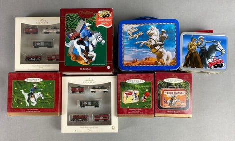 Group of 8 Hallmark Keepsake The Lone Ranger Ornaments and More