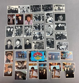 Group of Assorted Topps  Beatles Trading Cards and More