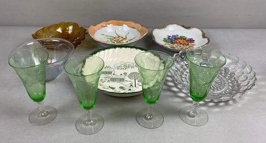 Group of 10 Assorted Plates and More