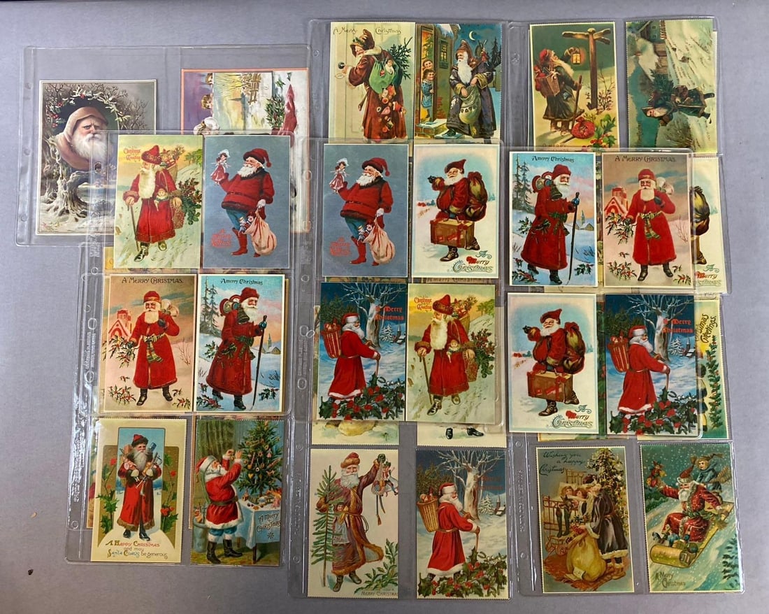 Group of 36 Reprints of Holiday Themed Postcards (1 of 3)