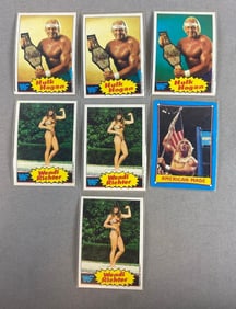 Group of 7 Titans Sports Wrestlers Trading Cards