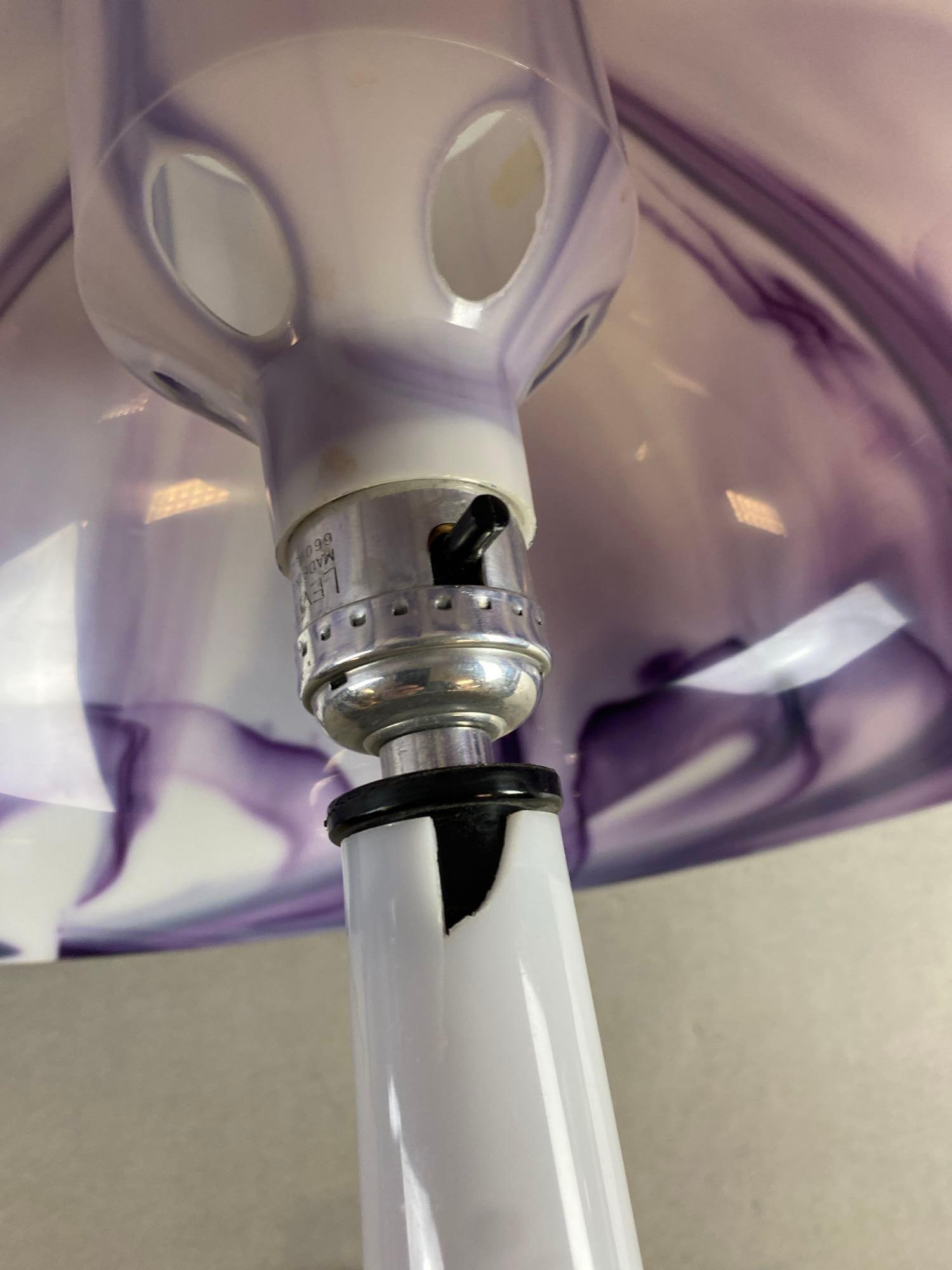 Vintage Plastic Table Lamp - 3