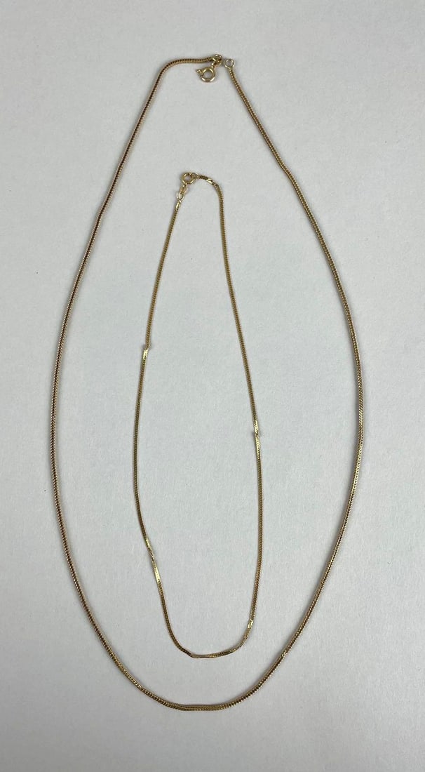Group of 2 14k Gold Chains (1 of 2)