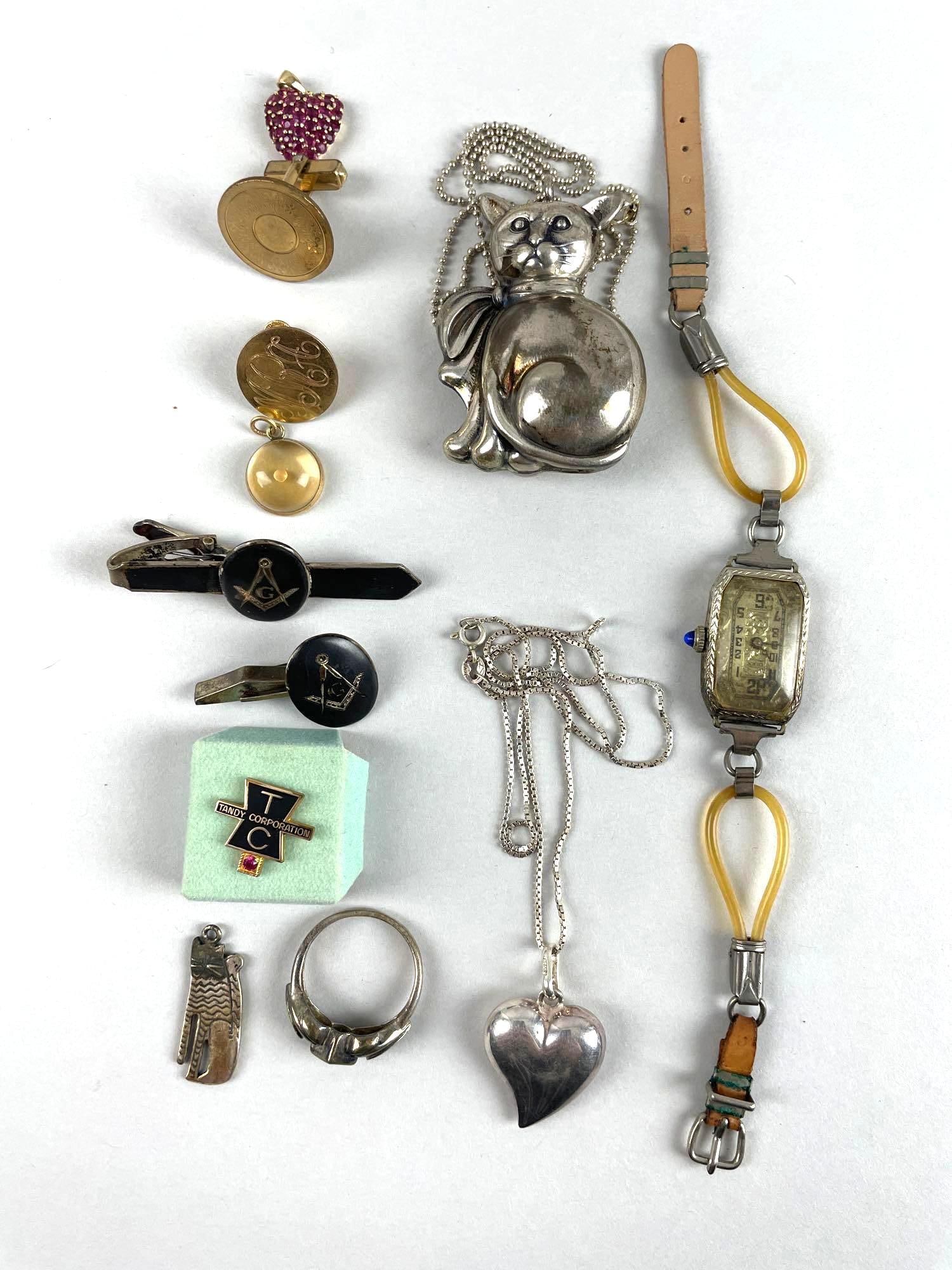 Group of Sterling Silver Jewelry and More (1 of 3)