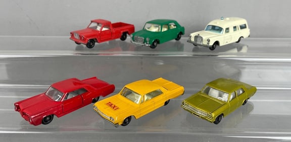 Group of Lesney Matchbox Die-Cast Cars